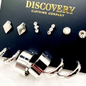 Discovery Silver Earring Collection